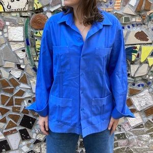 vintage gender neutral button down